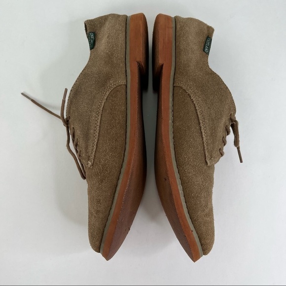 Eastland Bucksport Brown Leather Suede Lace-up Buck Oxford Shoes SIZE 10 - Picture 6 of 13